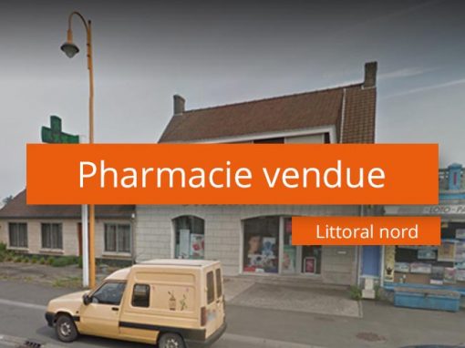 Pharmacie à vendre secteur Littoral Nord