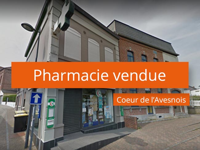 pharmacie à vendre métropole Lilloise