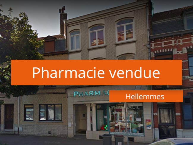 pharmacie à vendre métropole Lilloise