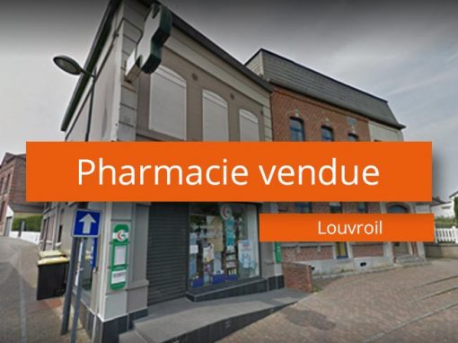 Pharmacie à vendre Secteur Avesnois