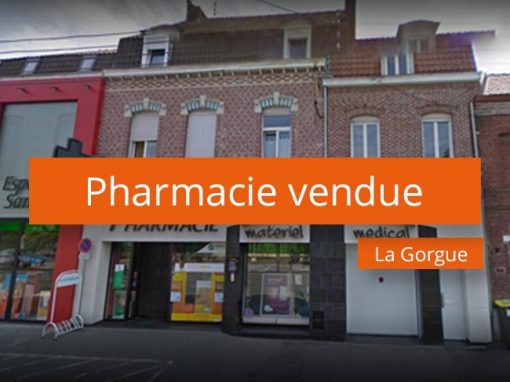 Pharmacie à vendre proche de la Lys