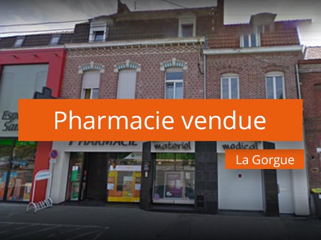 pharmacie à vendre métropole Lilloise