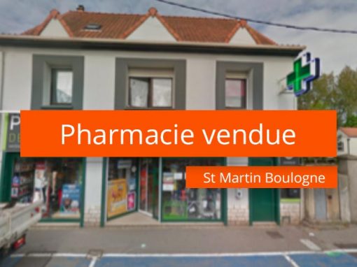 Pharmacie à vendre secteur Boulogne