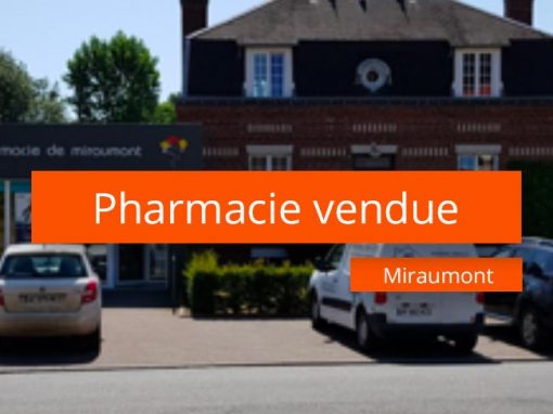 Pharmacie à vendre Secteur rural Arras – Amiens