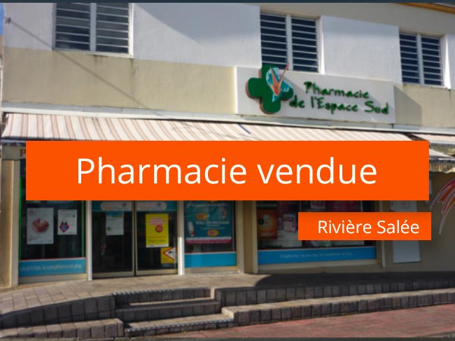 pharmacie à vendre Martinique