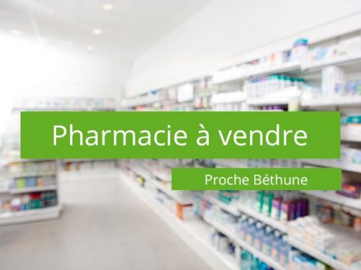Pharmacie à vendre proche de Béthune