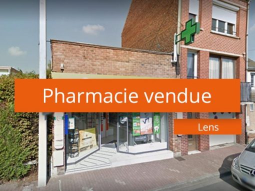 Pharmacie à vendre Bassin minier
