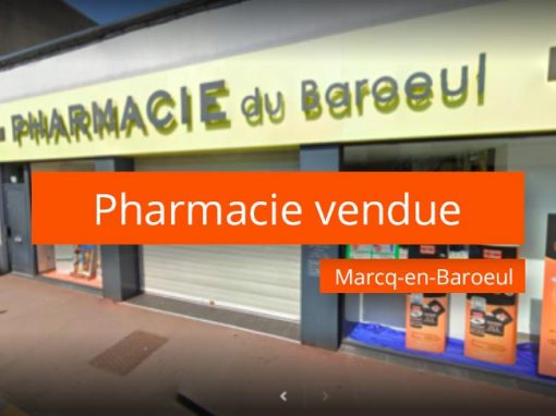 Pharmacie à vendre Marcq-en-Barœul