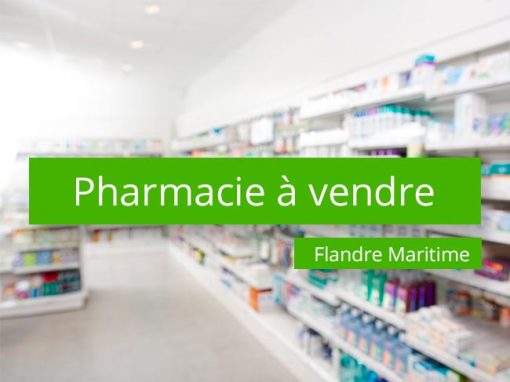 Pharmacie à vendre Flandre Maritime