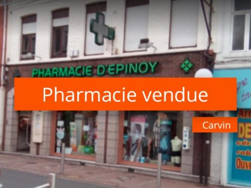 Pharmacie à vendre Carvin