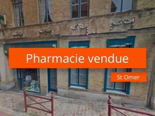 Pharmacie à vendre secteur Saint Omer
