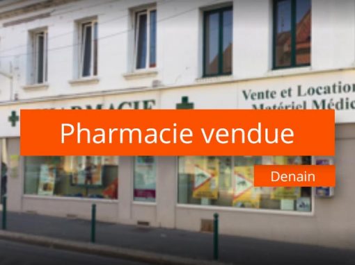 Pharmacie à vendre Secteur valenciennois